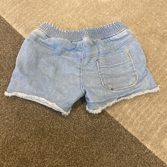 CHLOE LIGHT DENIM SHORTS Navy 6 - Picture 6 of 7